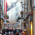 Fotos aus der winterlichen Salzburger Altstadt