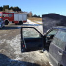Fahrzeugbrand im Bezirk Neunkirchen 