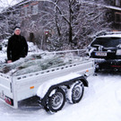 Der Christbaum von der Bank