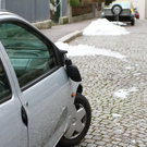 Bilder der beschädigten Autos