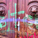 Die bunten Türen von Neubau