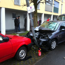 Schwerer Verkehrsunfall auf Mariahilfstraße in Bregenz