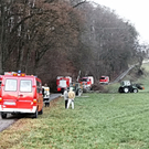 Baum teilt Pkw