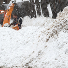 Schneefahrzeuge im Einsatz