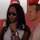 Topmodel Naomi Campbell beim Formel 1 Grand Prix in Istanbul Juni 2009