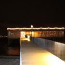 Ein Blick zum Jazz & Tapas - Abend ins Badehaus