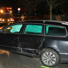 Bilder der Unfallstelle in der Franz-Huemer-Straße
