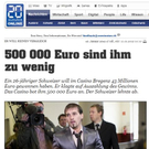 Intrnationale Berichterstattung über den Casino-Prozess in Vorarlberg
