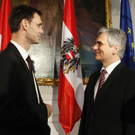LH Wallner auf Antrittsbesuch bei BK Faymann