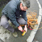 Installierung der Messanlage