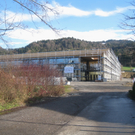 Baufortschritt beim Typico-Betriebsneubau an der Peripherie von Lochau