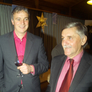 Blasmusikanten als "Weihnachtsboten"