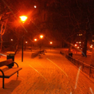 Schnee in Wien: Schneefall 17.1.2012