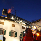 Bilder der Löscharbeiten in Aufham