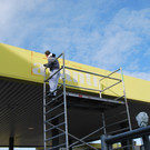 Umbau Tankstelle