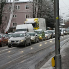 Schneechaos in der Stadt Salzburg