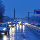 Bilder vom Crash auf der A1