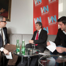 Spindelegger zu Gast in der VN-Redaktion
