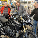 Messe für Motorradfans