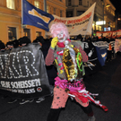 WKR-Ball 2012: Anti-Ball-Demos Heldenplatz (DAPD)