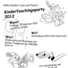 Kinderfaschingsparty im Göfner Vereinshaus