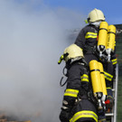 Wohnhausbrand in Hochneukirchen