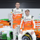 Auch Force India mit Nasenhöcker