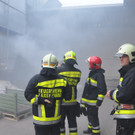 Brand im Industriezentrum Niederösterreich Süd