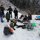 Winterwanderung der U13 des SCR Altach