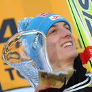 Siegerehrung Skispringen Vierschanzentournee Innsbruck Bergisel