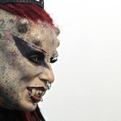 Vampire Girl auf der Wildstyle-Messe