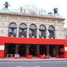 Opernball 2012: Leserreporter Aufbauarbeiten Red Carpet