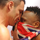 Boxen: Chisora ohrfeigte Weltmeister Klitschko bei WM-Kampf-Abwaage
