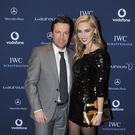 Ex-Fußballstar Lothar Matthäus mit Liliana Matthäus