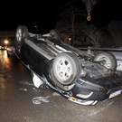 Autolenker nach Unfall in Hohenems verschwunden