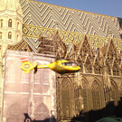 Hubschrauber  Landung Stephansplatz