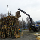 Bregenzer Funken auf dem Parkplatz West