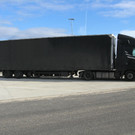 Unfall mit Sattelschlepper bei Großkrut (Deutsch Wagram)