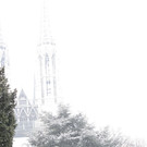Schnee mitten im März in Wien (8.3.2012)