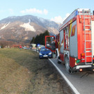Bilder vom Unfallort auf der B20