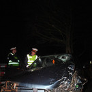 Totalsperre nach Verkehrsunfall mit Fahrerflucht auf der L190 in Lochau