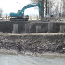 Bohrpfähle für Frutzbrücke