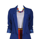 Forever21_Red Skirt and Blue Blazer.jpg