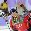 Vonn komplettierte Haus-Hattrick