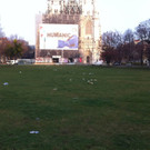 Leserreporter: Müll im Sigmund Freud Park