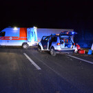 Umgestürzter Lkw auf der A2