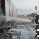Brand eines Lkw auf der A21 22.März