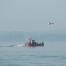 Leserreporter: Flugzeug in Bodensee gestürzt