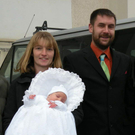 Taufe von Cornelius in der Kapelle Hatlerdorf