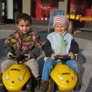 Spielbus in "Am Garnmarkt" 2012